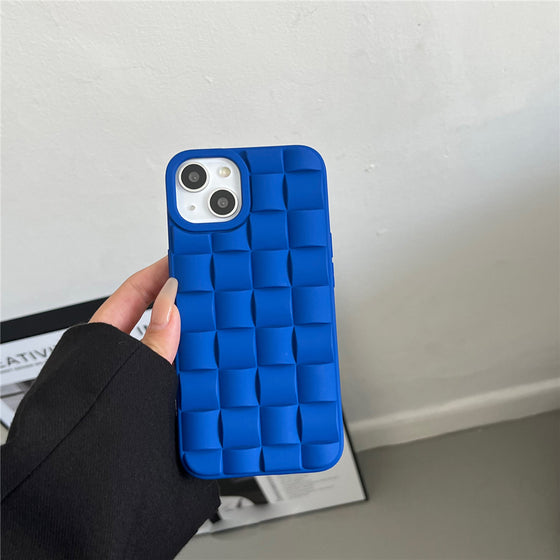 Silicone Weaved Look iPhone Case