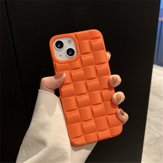 Silicone Weaved Look iPhone Case