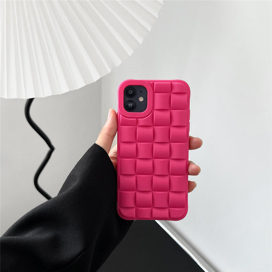 Silicone Weaved Look iPhone Case