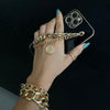 iPhone Case With Gold Chain