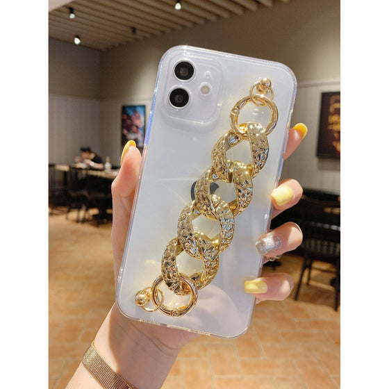 iPhone Case With Golden Chain