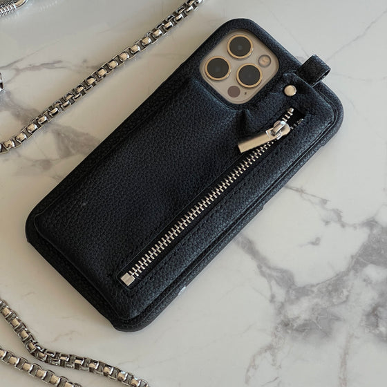 Leather iPhone Case With Pocket