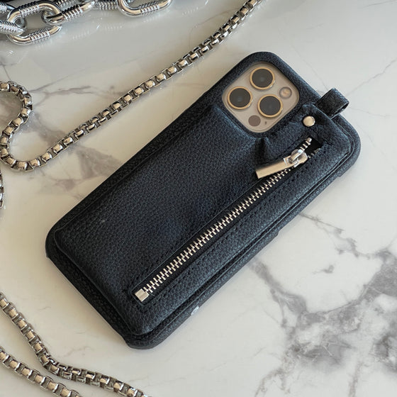 Leather iPhone Case With Pocket