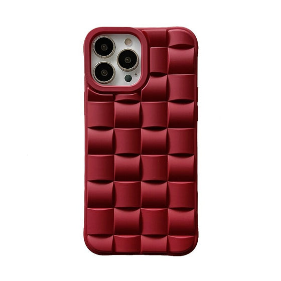 Silicone Weaved Look iPhone Case