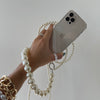 iPhone Case With 2 Pearls Bracelets