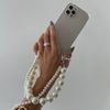 iPhone Case With 2 Pearls Bracelets