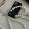 iPhone Case With 2 Pearls Bracelets