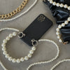 iPhone Case With 2 Pearls Bracelets