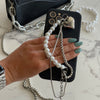 iPhone Case With Chain And Pearls